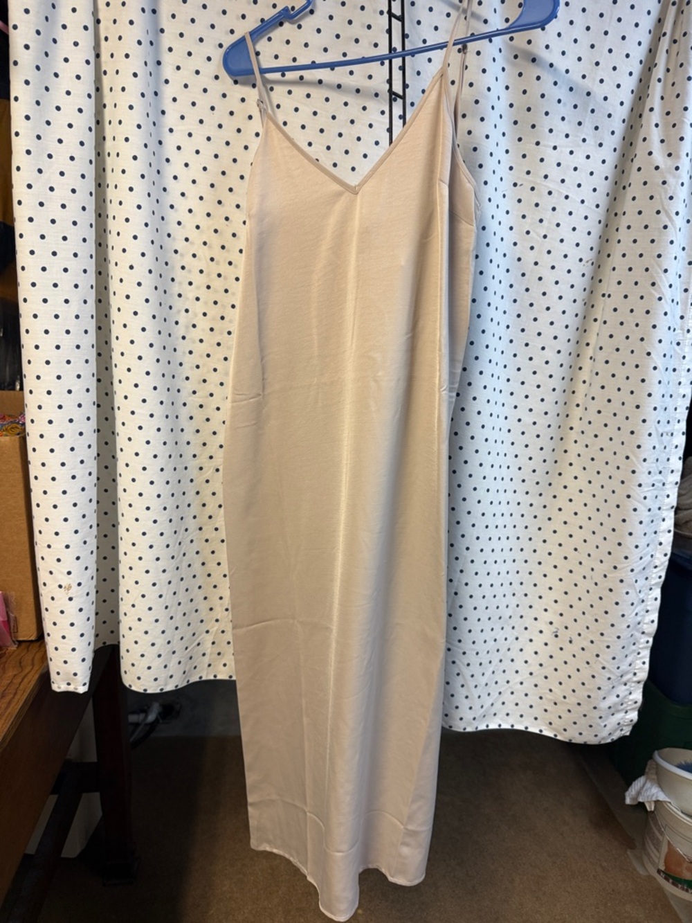 a new day Beige Slip Maxi Dress